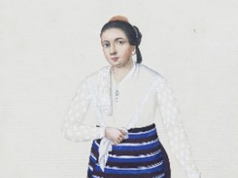 1796-Damián Domingo y Gabor - Una donna indiana di Manila